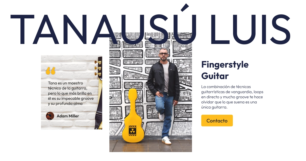Tanausú Luis website
