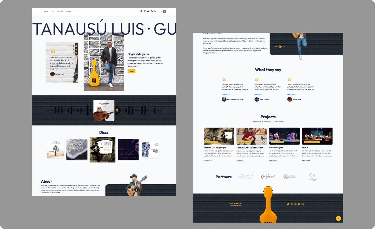 Tanausú Luis website